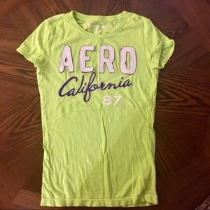 Clearance!  Lime green Aeropostale tee